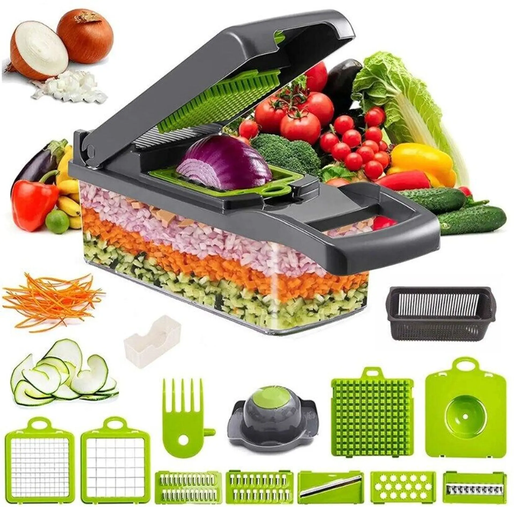 16 Piece Vegetable Slicer/Dicer