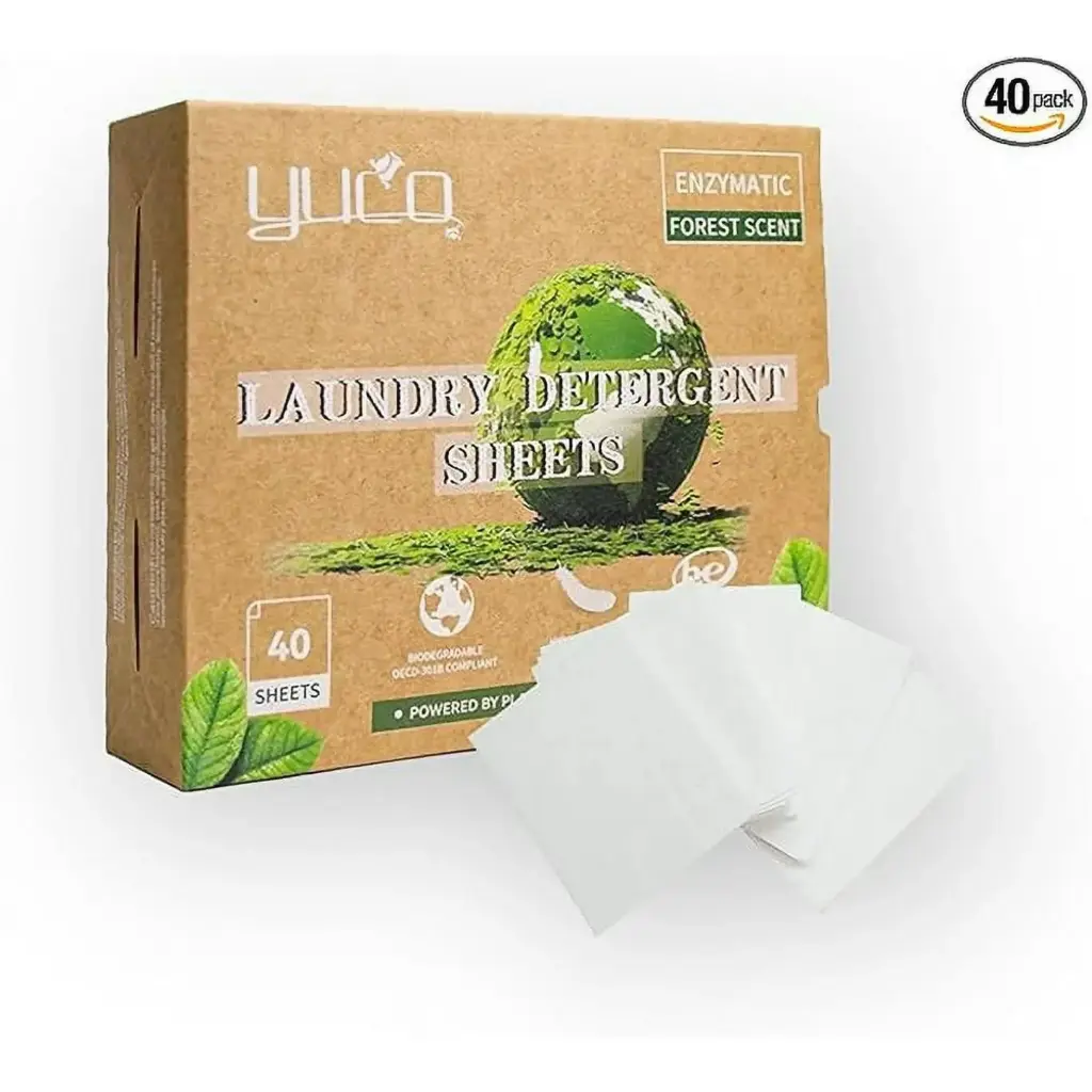 Ecofriendly Laundry Detergent Sheets