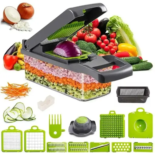 16 Piece Vegetable Chopper & Dicer