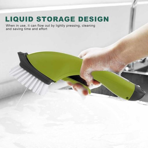 Heavy Duty Cleaning Brush with Soap Dispenser